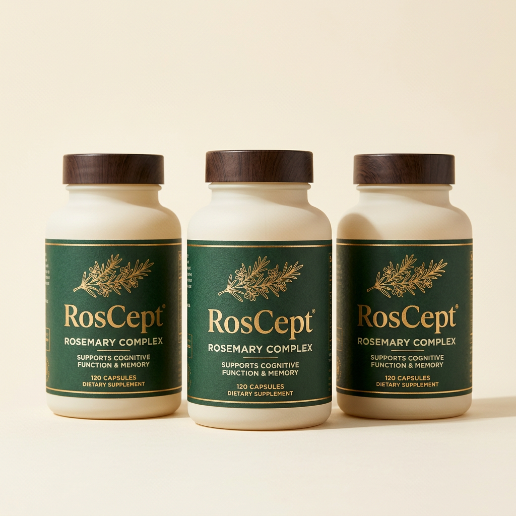3 bottles of RosCept